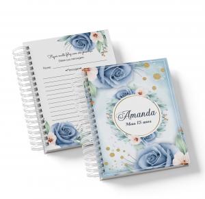 Caderno de assinaturas debutante      