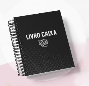 Livro caixa - Preto      